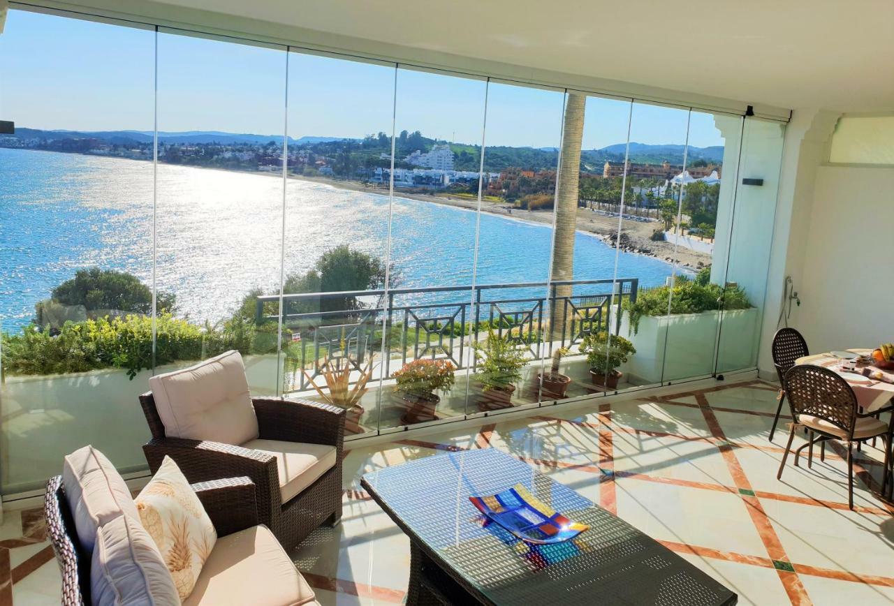 Luxury Apartment Frontal To The Sea In Estepona Doncella Beach מראה חיצוני תמונה