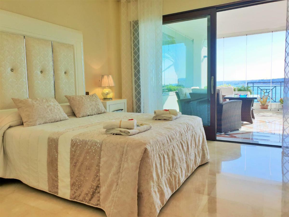 Luxury Apartment Frontal To The Sea In Estepona Doncella Beach מראה חיצוני תמונה