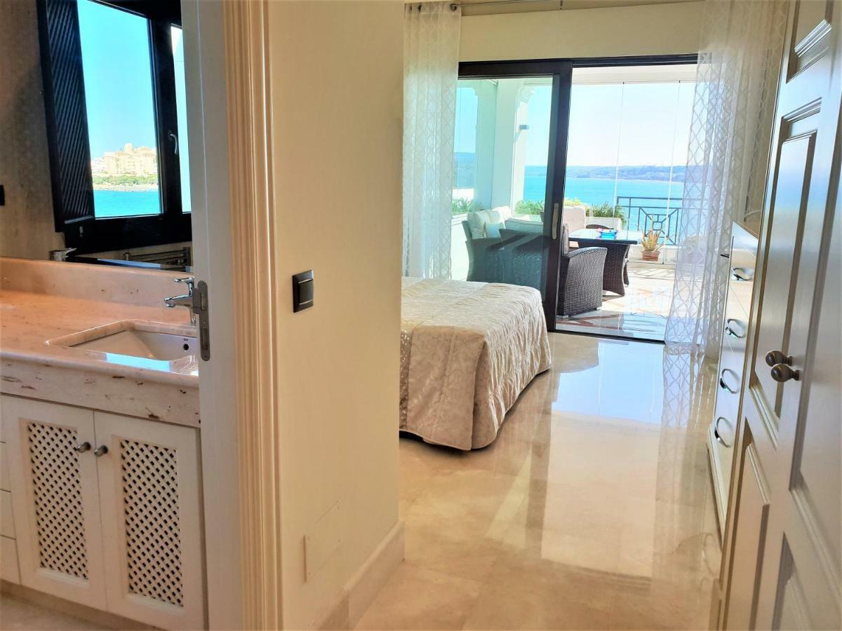 Luxury Apartment Frontal To The Sea In Estepona Doncella Beach מראה חיצוני תמונה