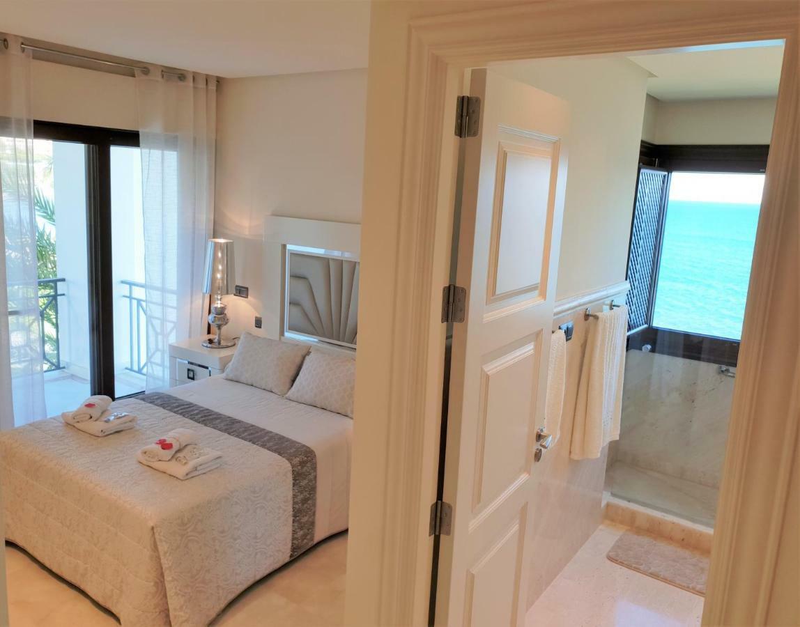 Luxury Apartment Frontal To The Sea In Estepona Doncella Beach מראה חיצוני תמונה